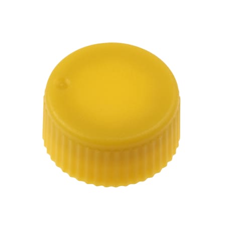 Celltreat CAP ONLY, Yellow Screw Top Micro Tube Cap, O-Ring, Opaque, Non-sterile, PK1000 230841Y